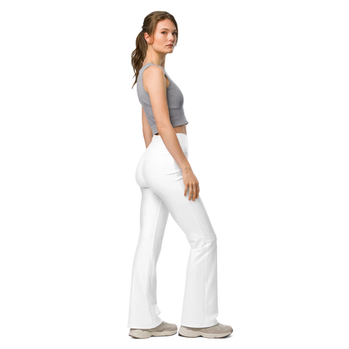 All-Over Print Flare Leggings